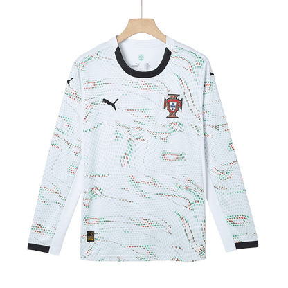 RONALDO #7 Portugal Extérieur Maillot Manches Longues 2025
