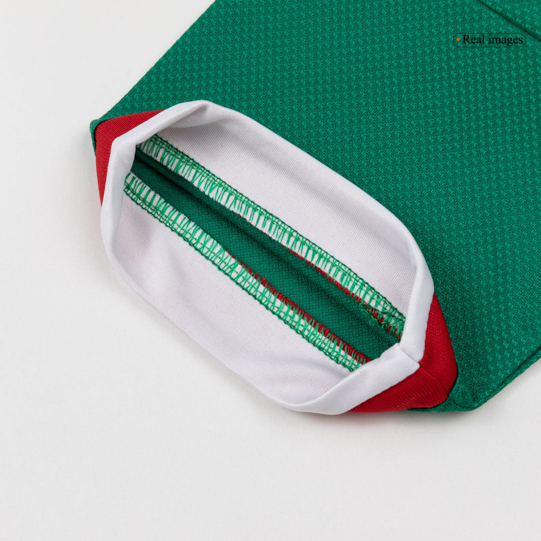 Mexique Domicile Maillot Kit 2025/26 Enfant Vert